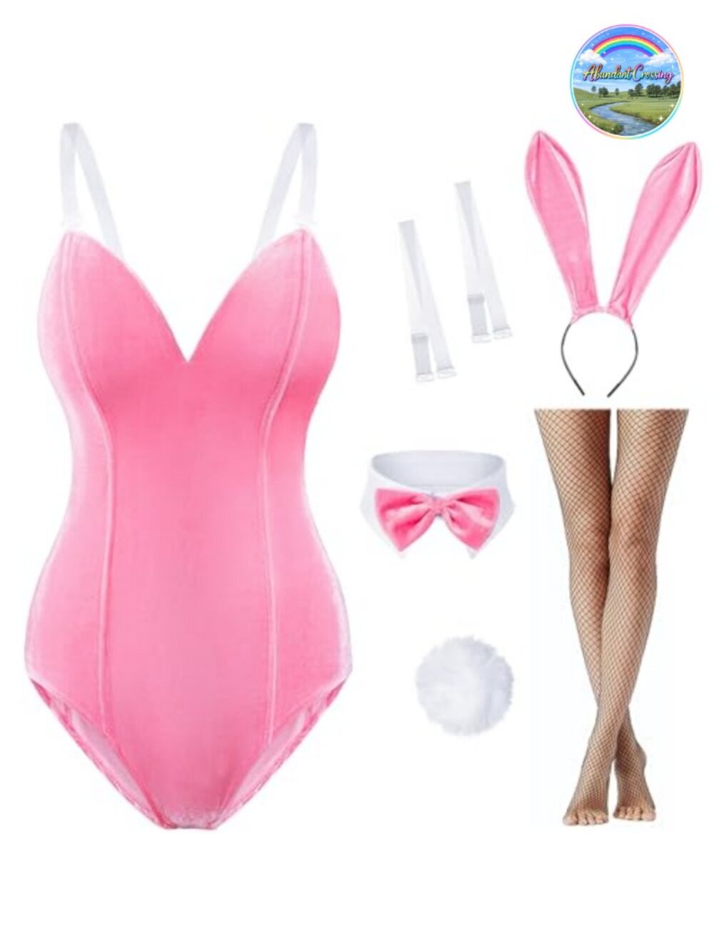 Velvet Bunny Girl Cosplay Bodysuit